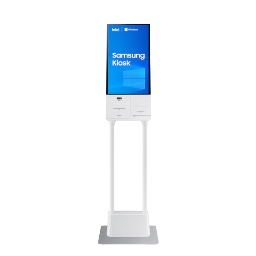 Samsung kiosk with stand